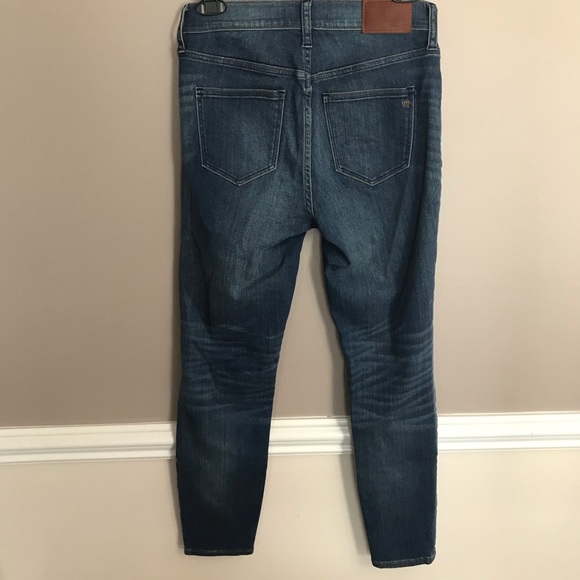 Madewell High Riser Crop Jeans - Picture 9 of 10